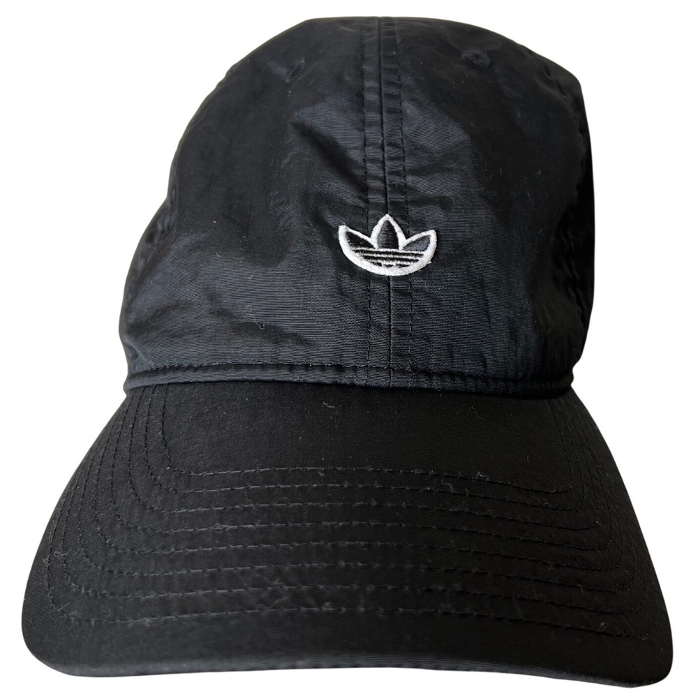 Adidas Originals Black Trefoil Logo‎ Baseball Cap Hat Men